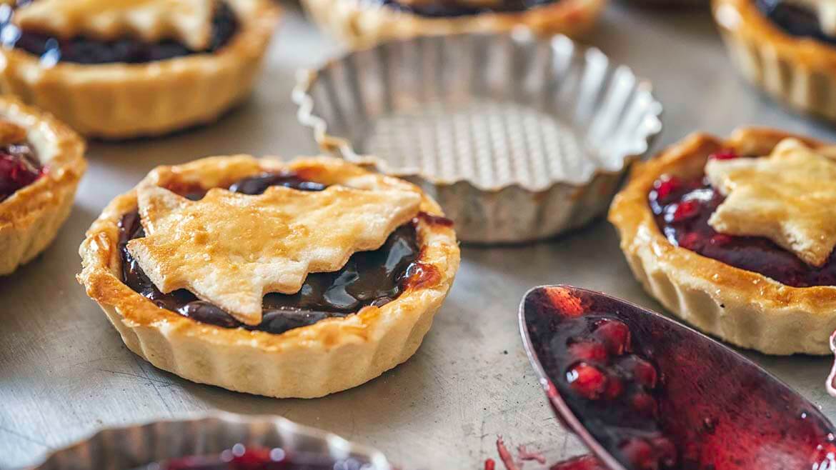 Christmas jam tarts